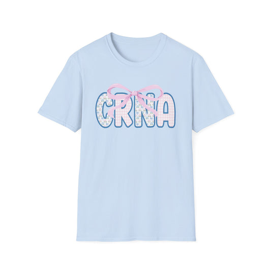 Cute CRNA Unisex T-Shirt, Nurse Appreciation Gift, Healthcare Shirt, Graduation Top, Funny Medical Tee
