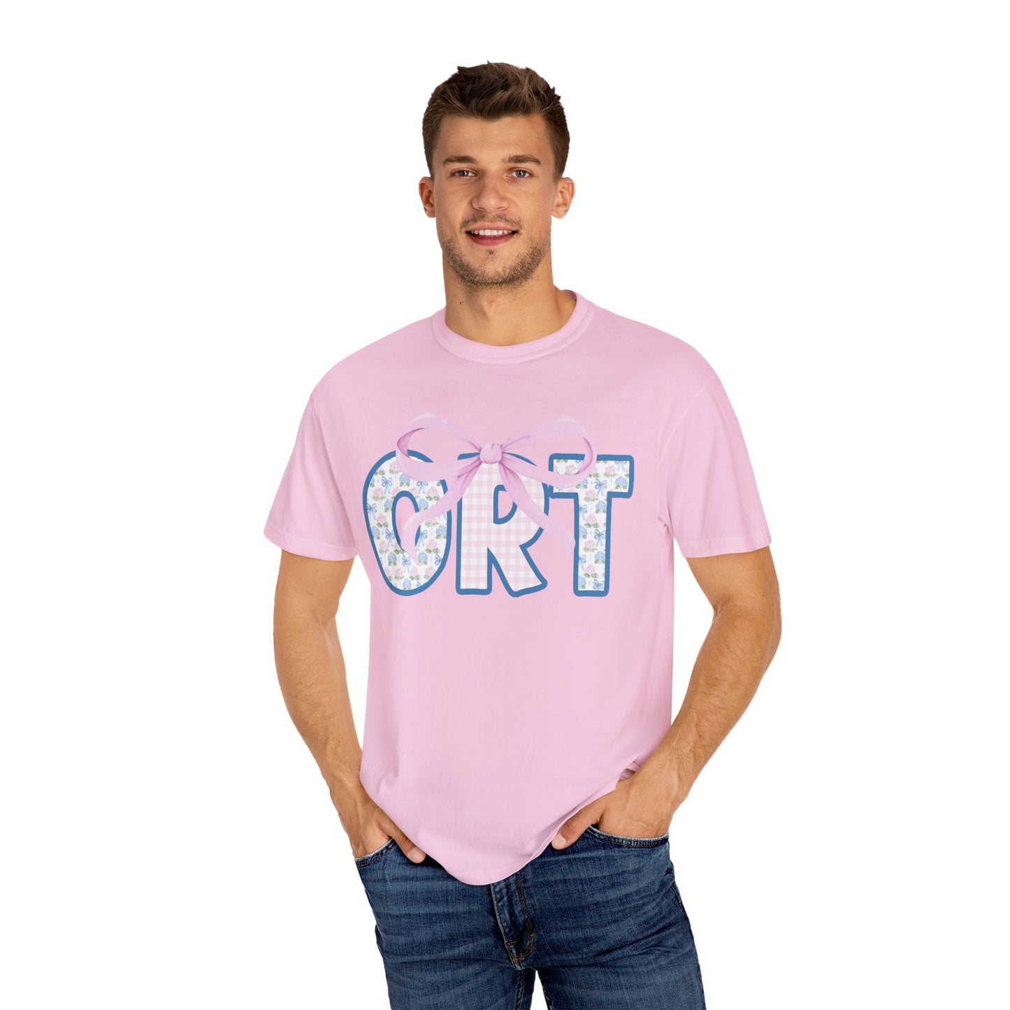 Charming Graphic T-Shirt with Bow Design, Cute Casual Tee, Gift for Her, Birthday Top, Unique Gift Idea