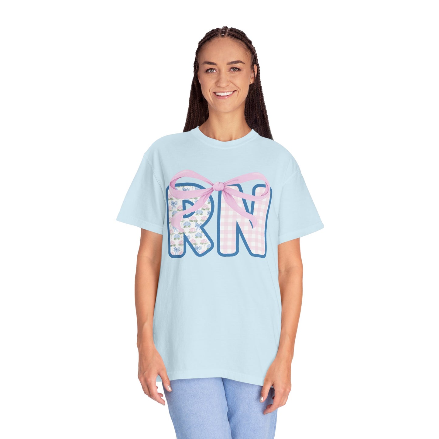 Cute RN T-Shirt, Perfect for Nurses, Gift for Healthcare Workers, Comfortable Casual Wear, Summer Style, Appreciation Gift