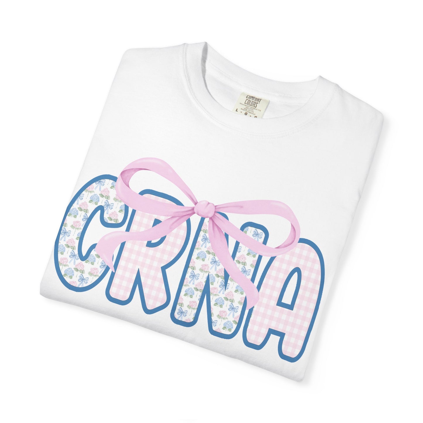 CRNA Garment-Dyed Unisex T-Shirt | Nurse Appreciation Gift, Graduation, Medical Tee, Cool Comfort Wear, Unique Gift Idea