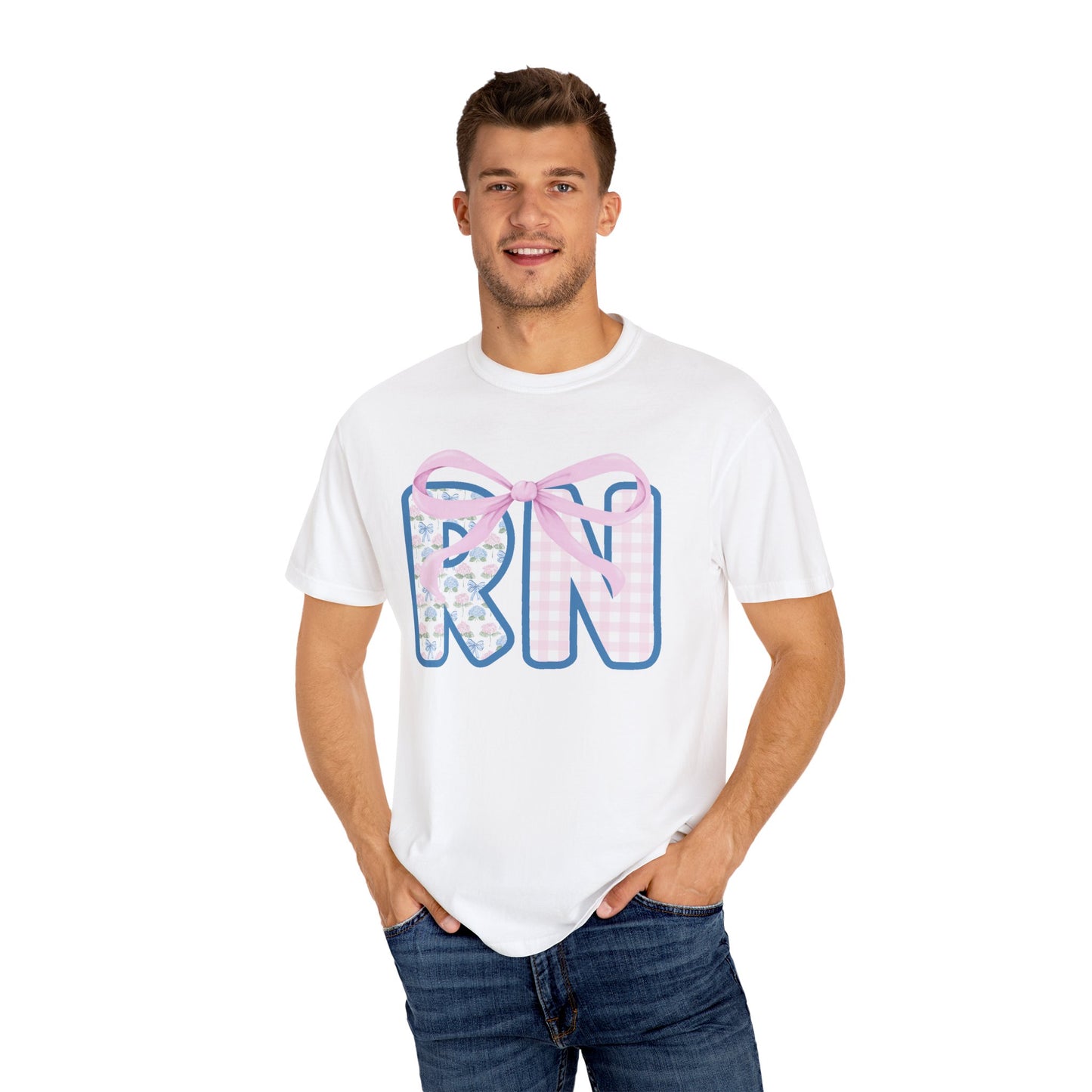 Cute RN T-Shirt, Perfect for Nurses, Gift for Healthcare Workers, Comfortable Casual Wear, Summer Style, Appreciation Gift
