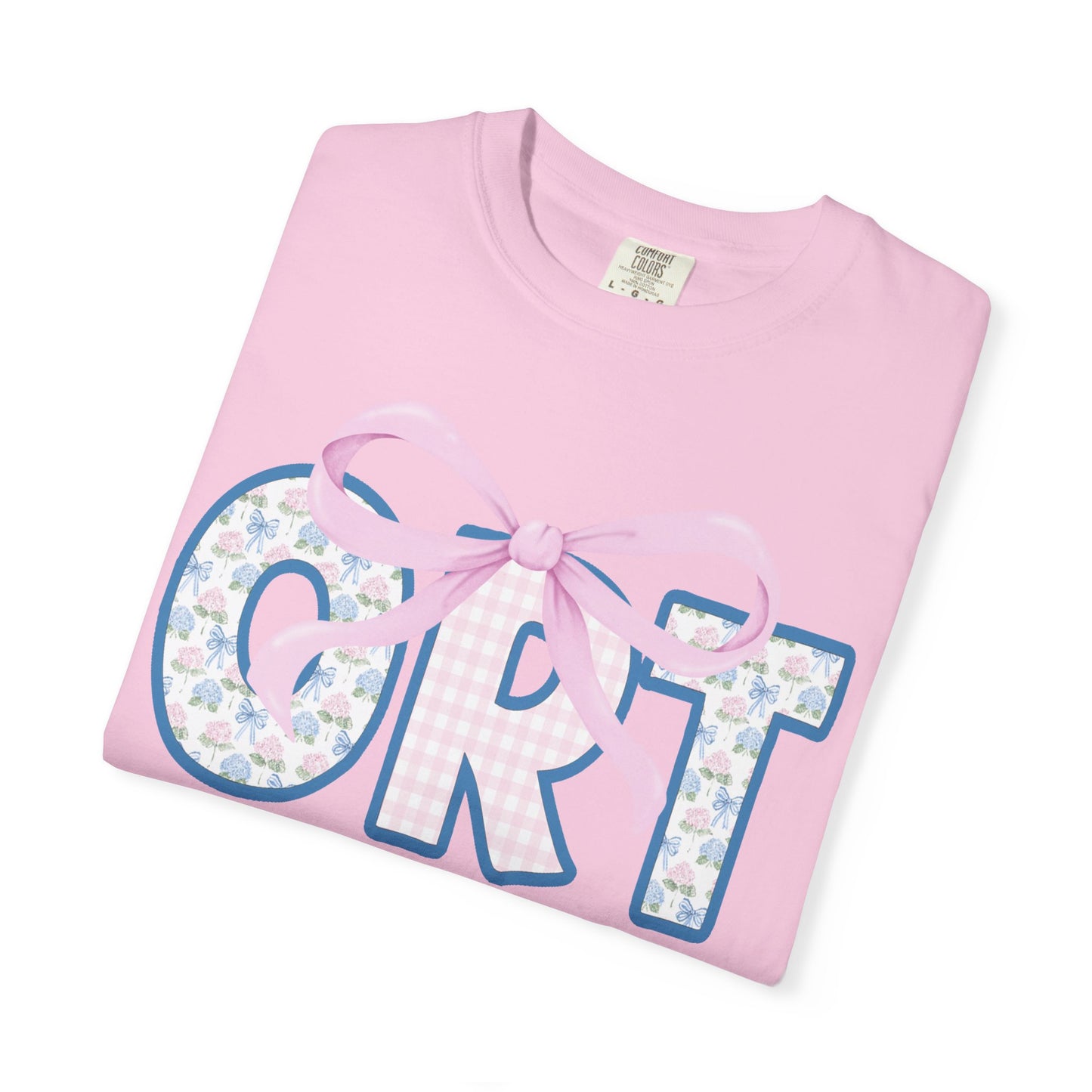 Charming Graphic T-Shirt with Bow Design, Cute Casual Tee, Gift for Her, Birthday Top, Unique Gift Idea