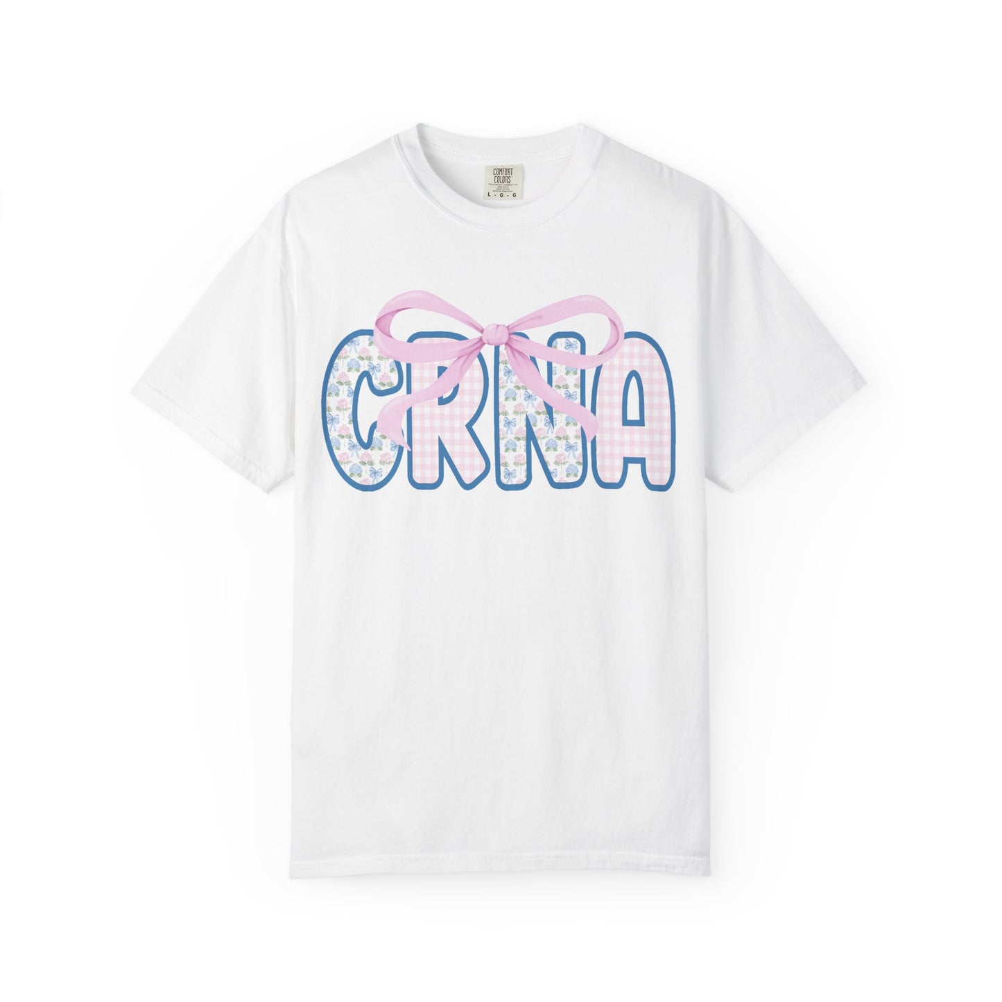 CRNA Garment-Dyed Unisex T-Shirt | Nurse Appreciation Gift, Graduation, Medical Tee, Cool Comfort Wear, Unique Gift Idea