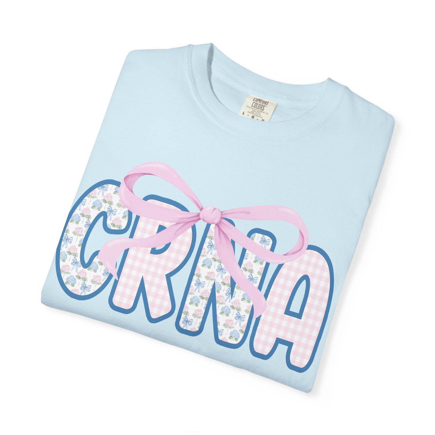 CRNA Garment-Dyed Unisex T-Shirt | Nurse Appreciation Gift, Graduation, Medical Tee, Cool Comfort Wear, Unique Gift Idea