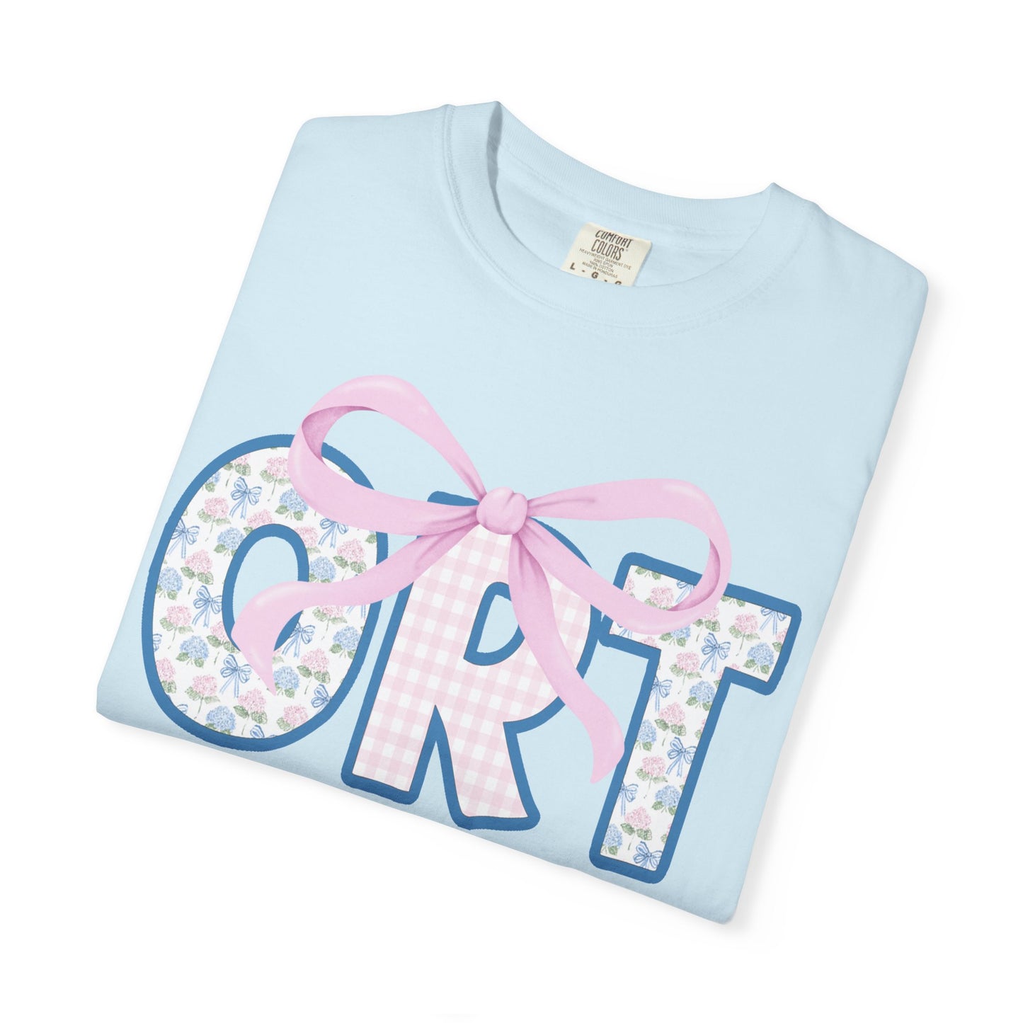Charming Graphic T-Shirt with Bow Design, Cute Casual Tee, Gift for Her, Birthday Top, Unique Gift Idea