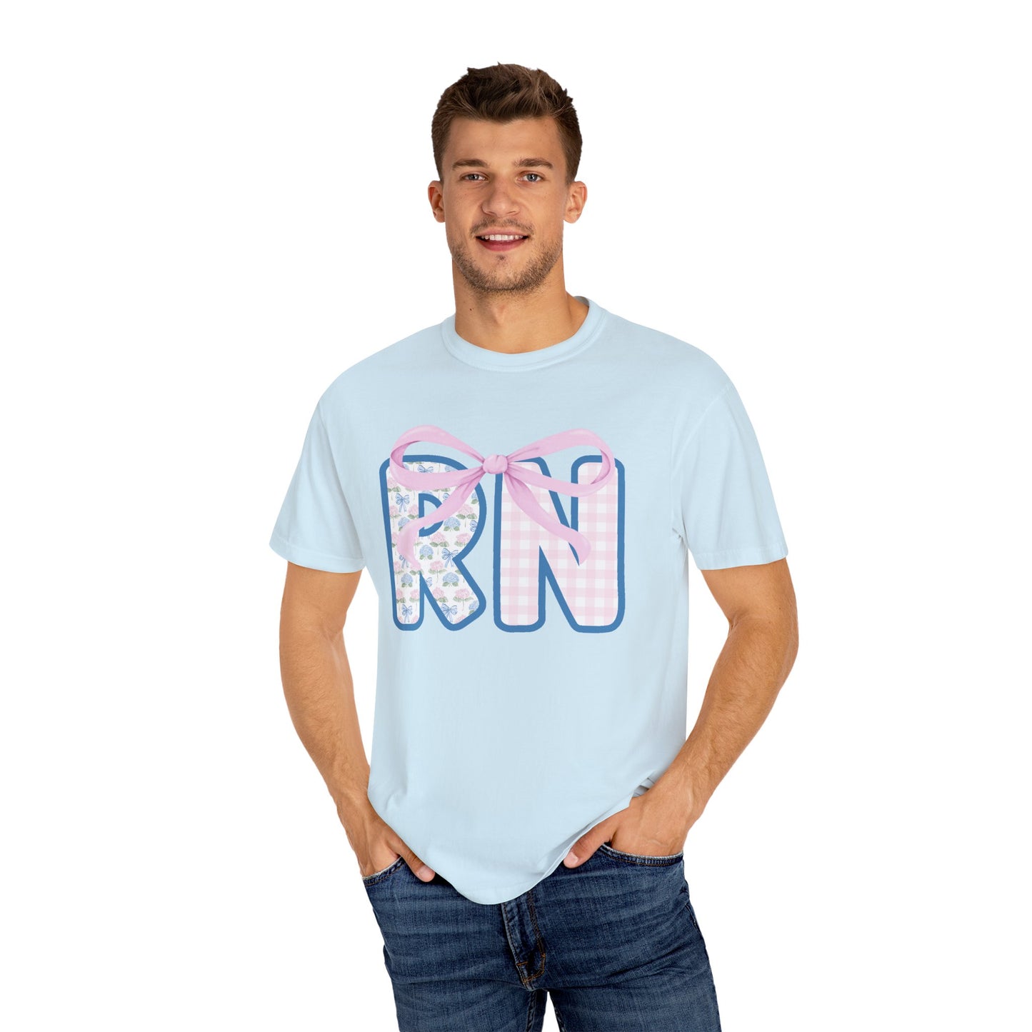 Cute RN T-Shirt, Perfect for Nurses, Gift for Healthcare Workers, Comfortable Casual Wear, Summer Style, Appreciation Gift