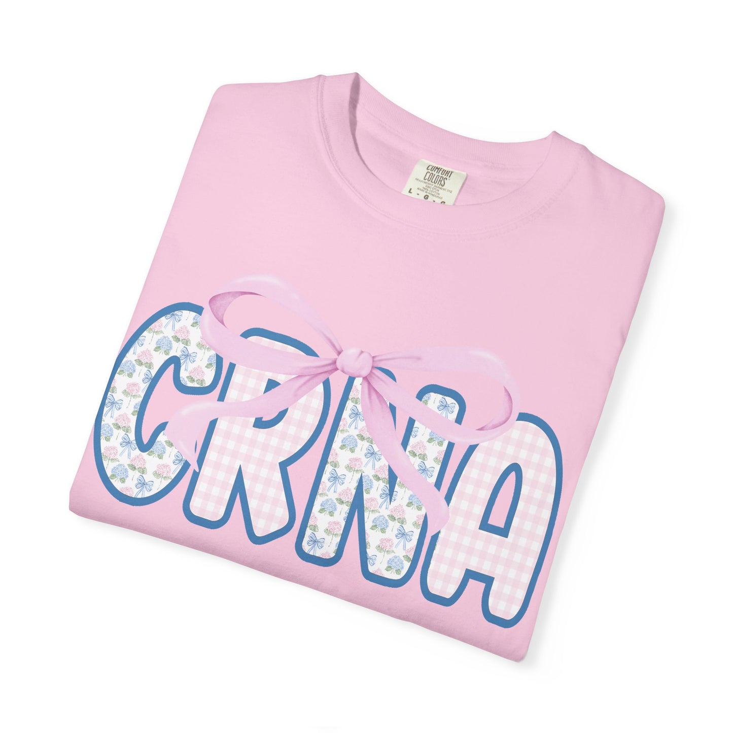 CRNA Garment-Dyed Unisex T-Shirt | Nurse Appreciation Gift, Graduation, Medical Tee, Cool Comfort Wear, Unique Gift Idea